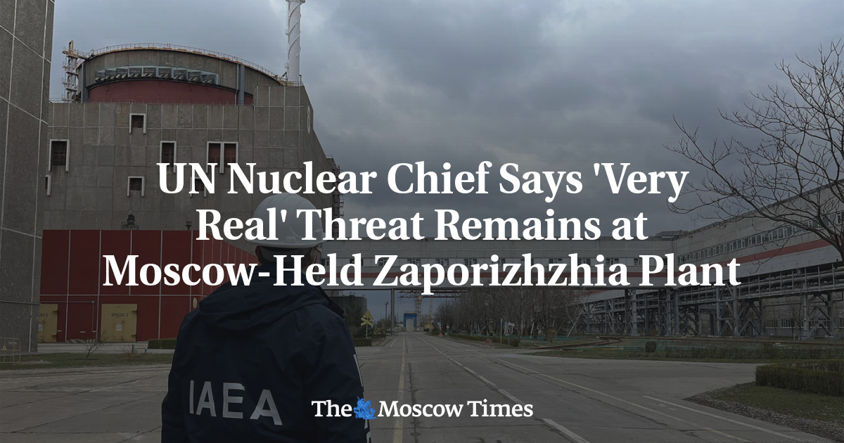 UN Nuclear Chief Says 'Very Real' Threat Remains at Moscow-Held ...
