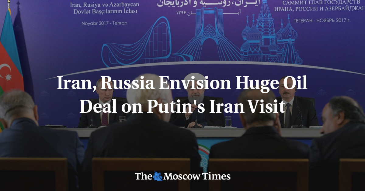 Iran dan Rusia Mengincar Kesepakatan Minyak Besar Selama Kunjungan Putin ke Iran