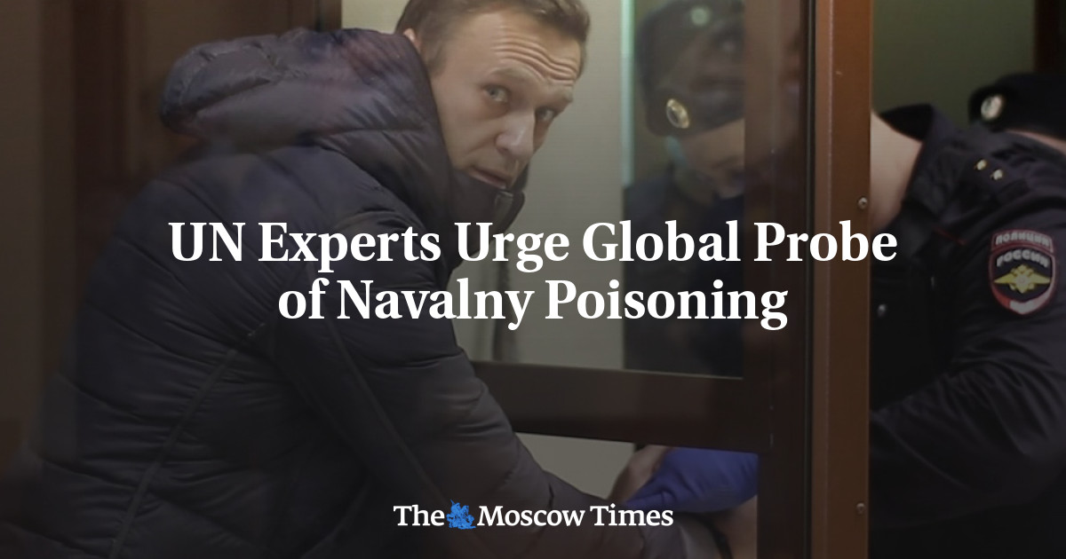 Pakar PBB mendesak penyelidikan global terhadap keracunan Navalny