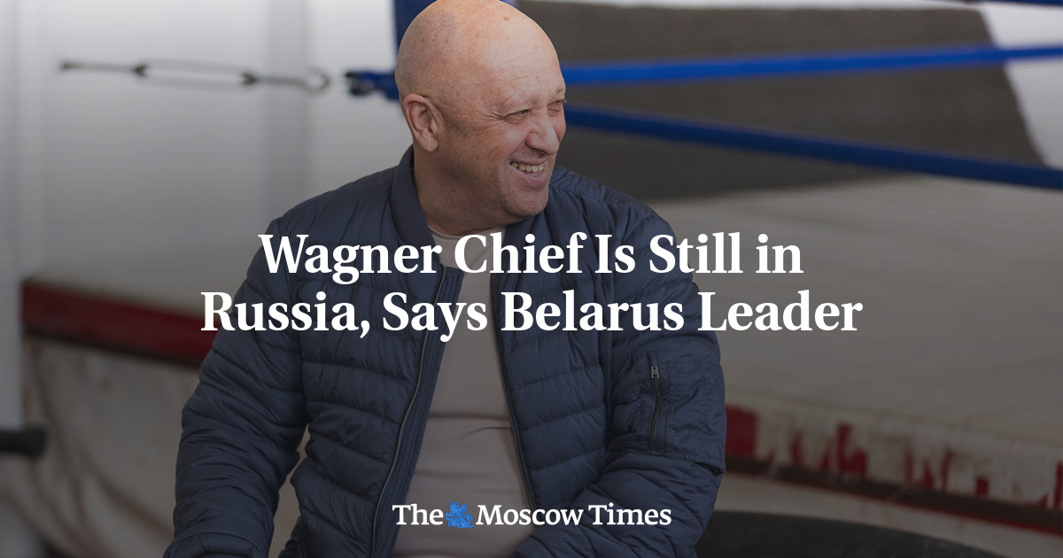 Ketua Wagner masih berada di Rusia, kata pemimpin Belarusia itu
