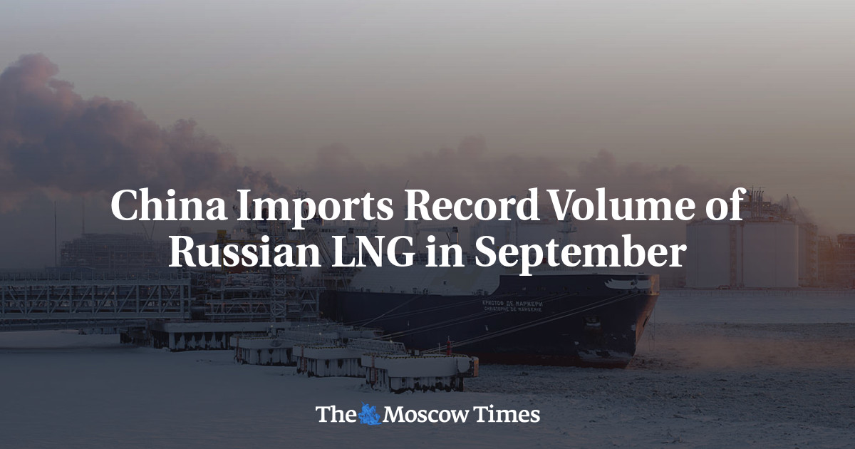China Imports Record Volume of Russian LNG in September