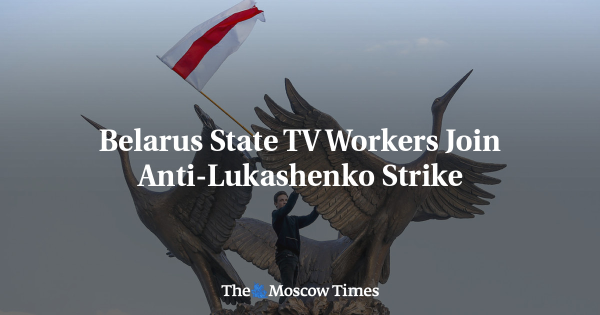 Pekerja TV negara Belarus bergabung dengan pemogokan Anti-Lukashenko