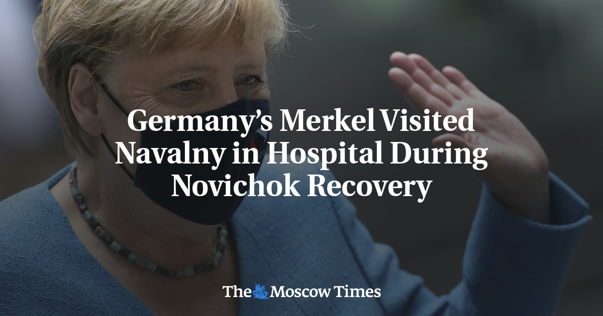 Germanys Merkel Visited Navalny In Hospital During Novichok Recovery The Moscow Times 4620