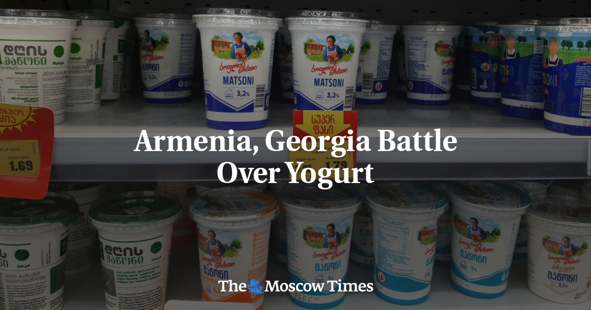 Armenia, Georgia Perebutan yogurt