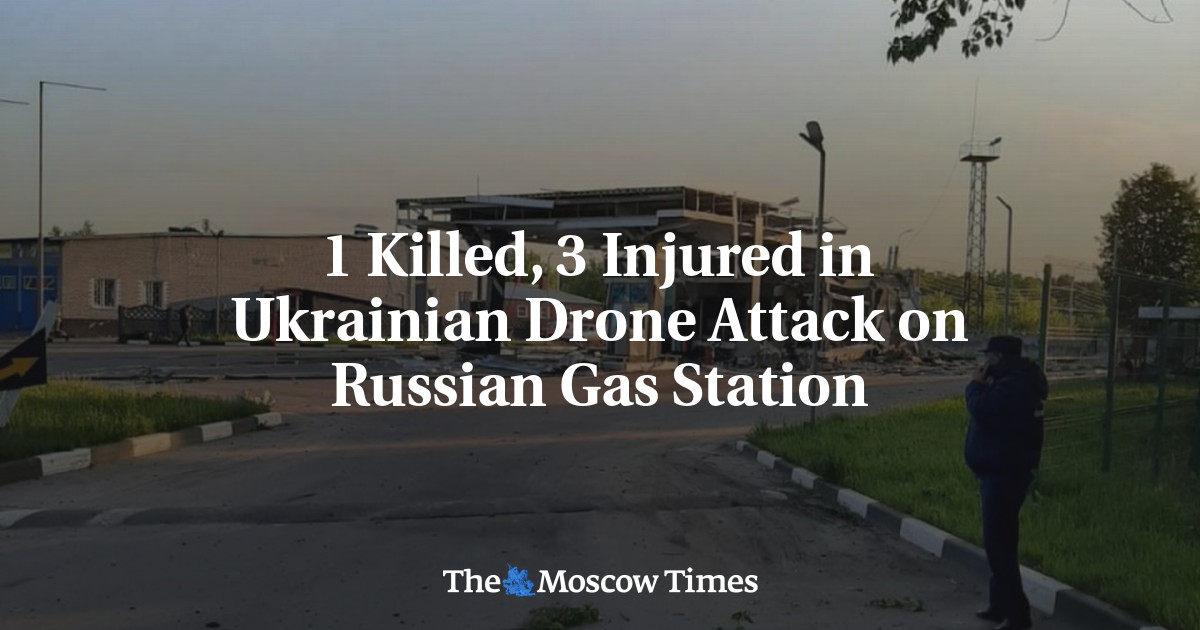 1 Killed, 3 Injured in Ukrainian Drone Attack on Russian Gas Station ...
