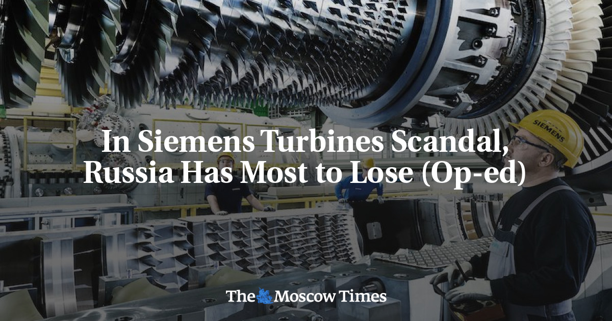 Dalam Skandal Turbin Siemens, Rusia Harus Kalah Paling Banyak (Op-ed)