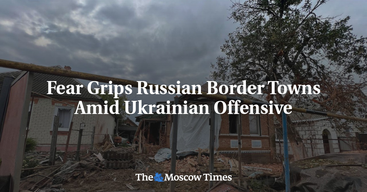 Страх охватил российские приграничные города из-за наступления Украины