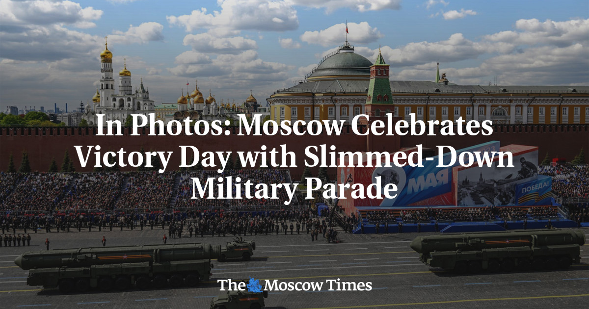 In Photos: Moscow Celebrates Victory Day with Slimmed-Down Military ...