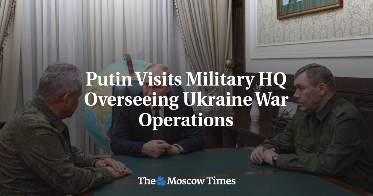 Putin Visits Military Hq Overseeing Ukraine War Operations Nation Online