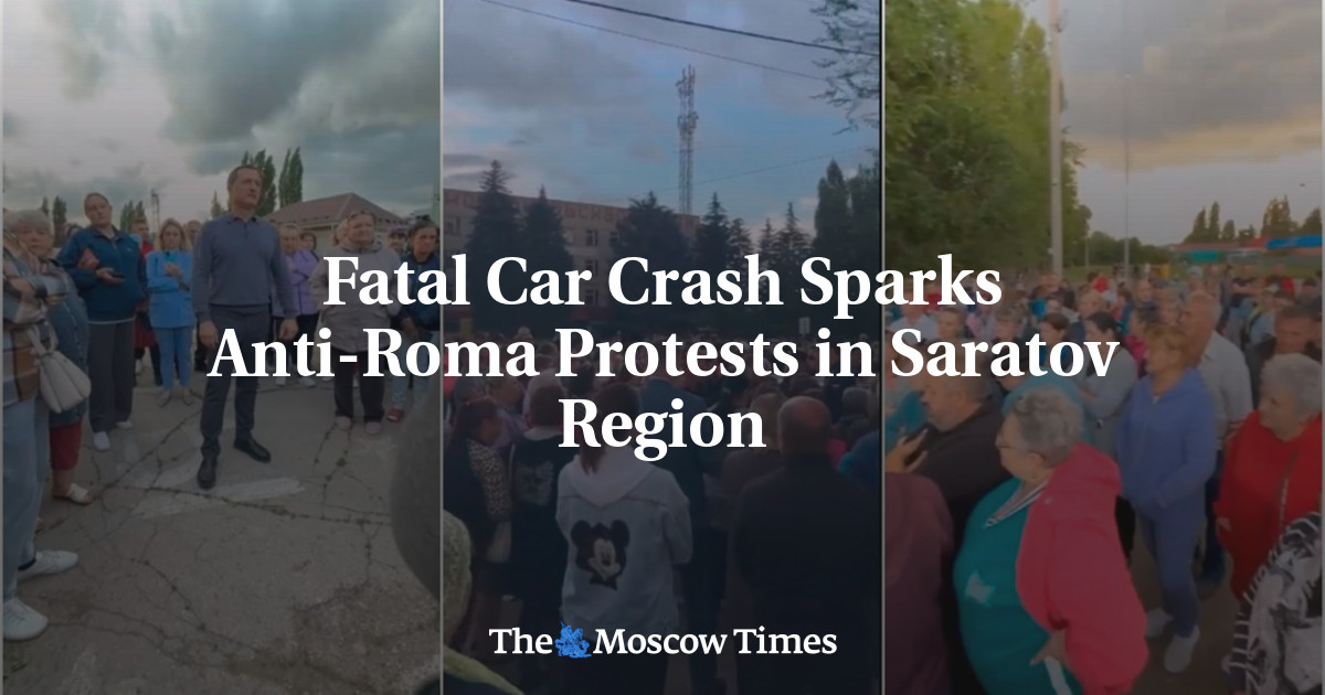 Fatal Car Crash Sparks Anti-Roma Protests in Saratov Region