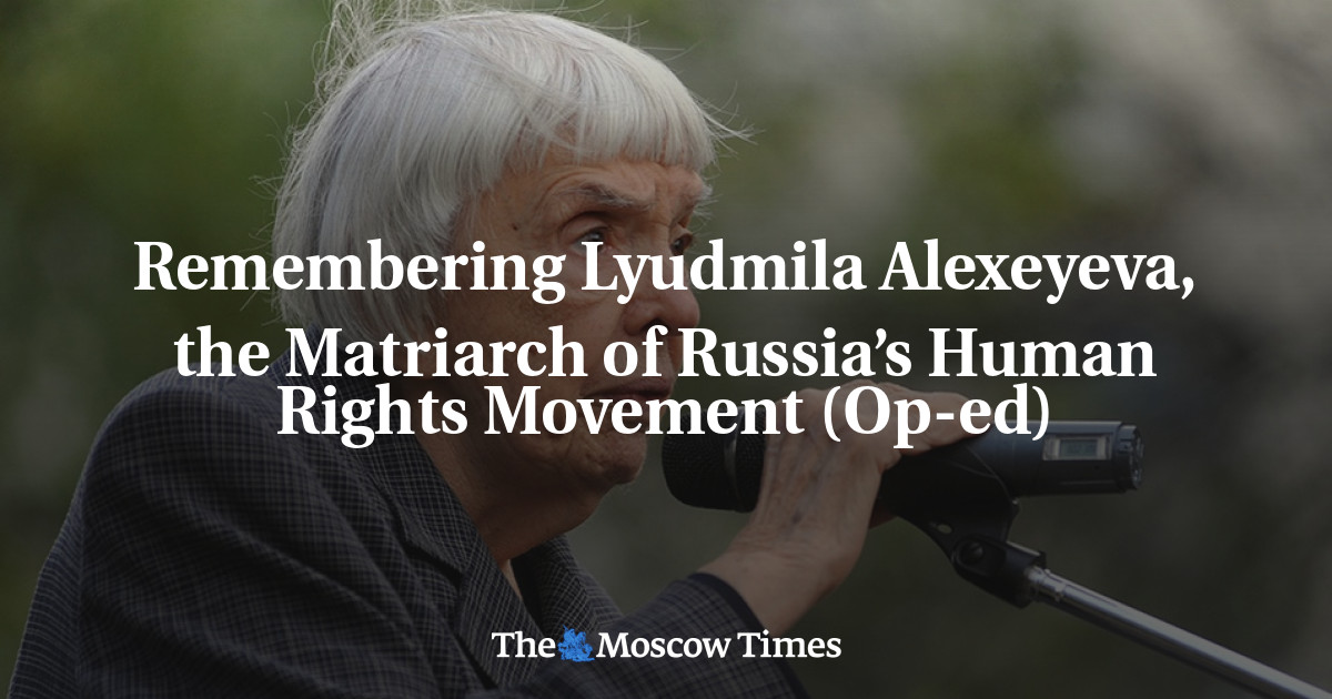 Mengenang Lyudmila Alexeieva, Pemimpin Gerakan Hak Asasi Manusia Rusia (Оp-ed)