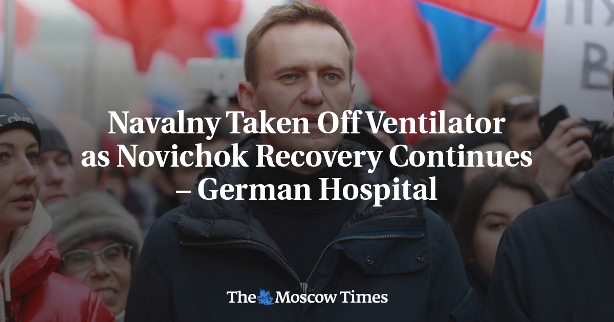 Navalny Taken Off Ventilator as Novichok Recovery Continues – German ...