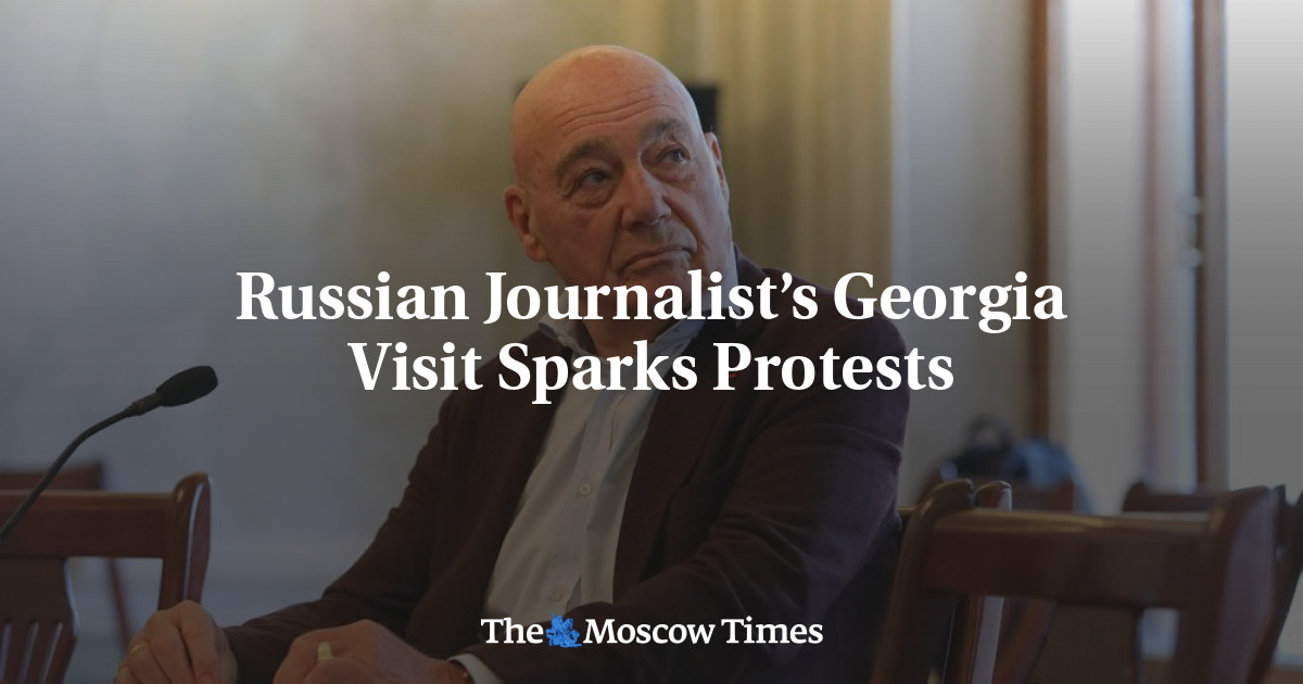 Kunjungan jurnalis Rusia ke Georgia menimbulkan protes