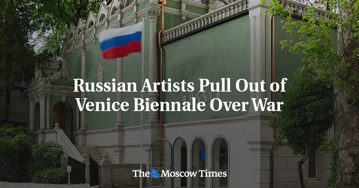 Seniman Rusia menarik diri dari Venice Biennale karena perang