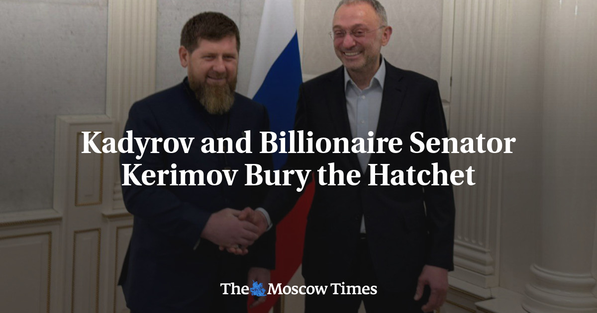 Kadyrov and Billionaire Senator Kerimov Bury the Hatchet