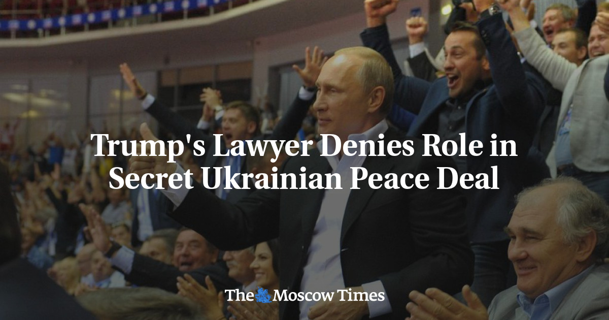 Pengacara Trump menyangkal berperan dalam kesepakatan damai rahasia Ukraina