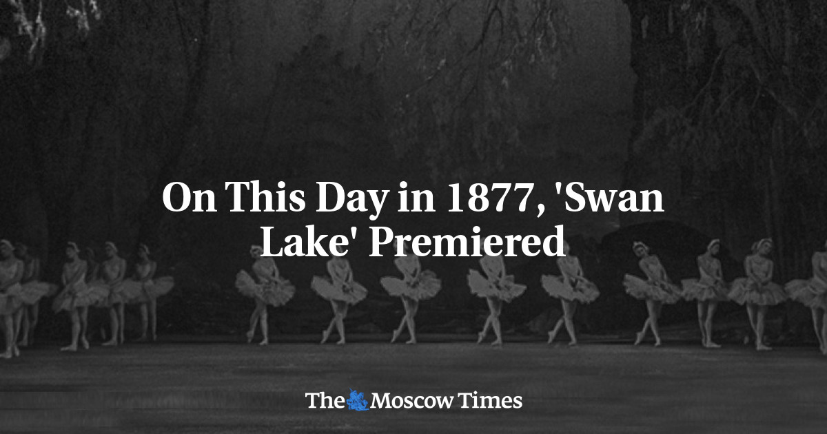 Pada hari ini di tahun 1877 ‘Swan Lake’ ditayangkan perdana