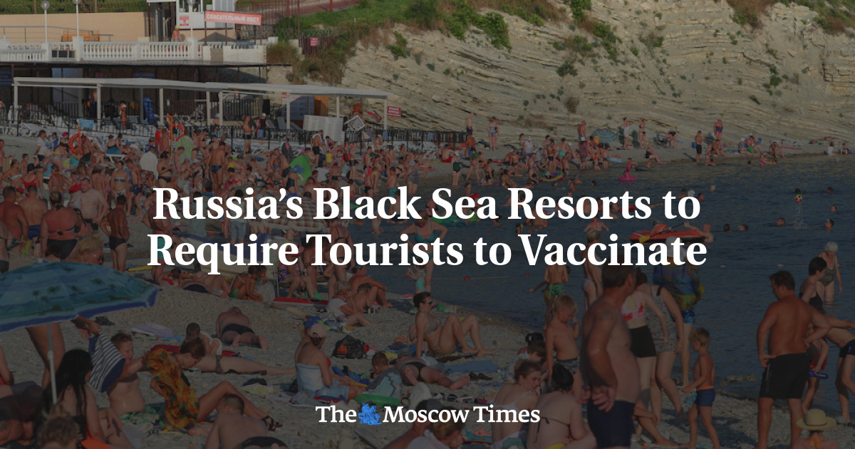 Resor Laut Hitam Rusia mengharuskan wisatawan untuk divaksinasi