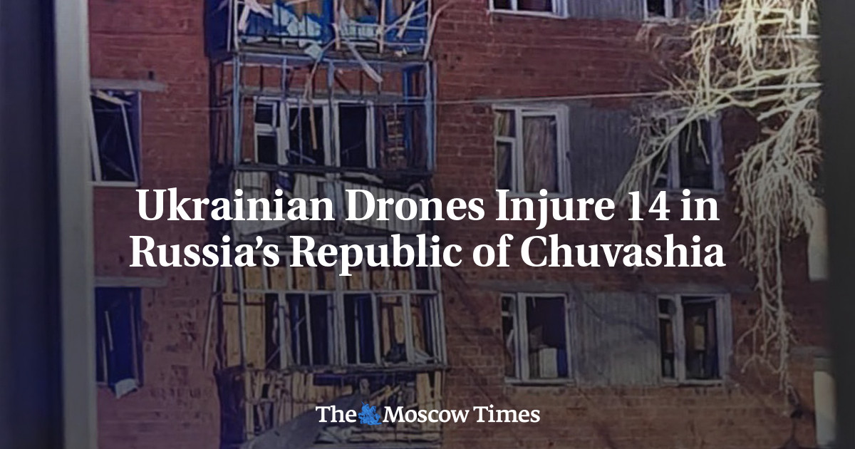 Ukrainian Drones Injure 14 in Russia’s Republic of Chuvashia