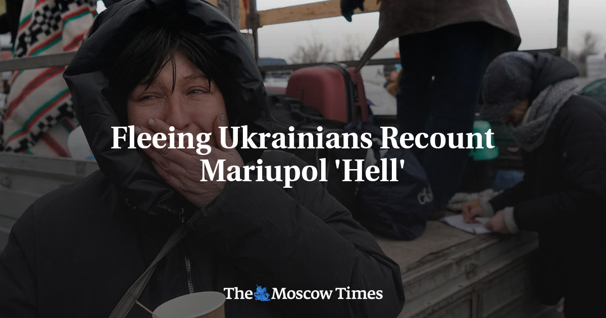 Warga Ukraina yang Melarikan Diri Beritahu Mariupol ‘Neraka’
