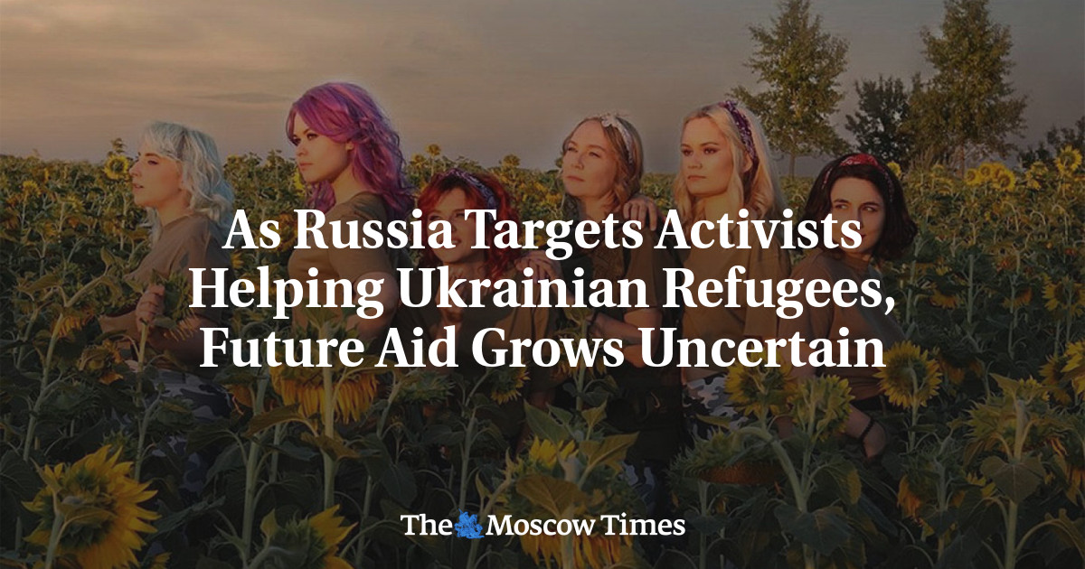 As Russia Targets Activists Helping Ukrainian Refugees, Future Aid Grows Uncertain