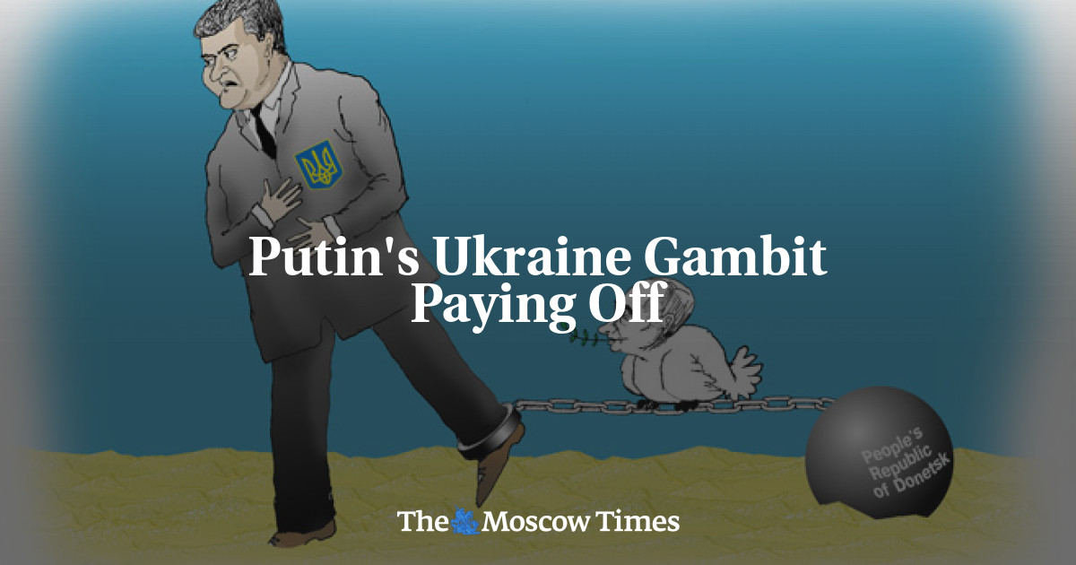 Langkah Ukraina Putin terbayar