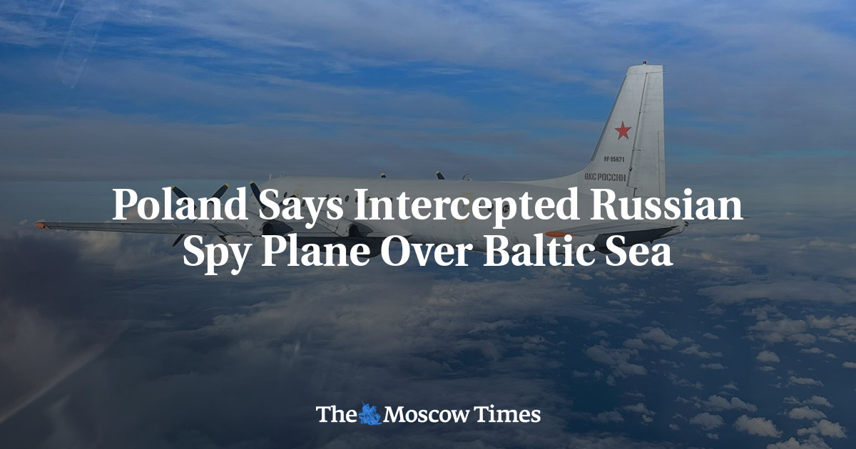 Poland Says Intercepted Russian Spy Plane Over Baltic Sea