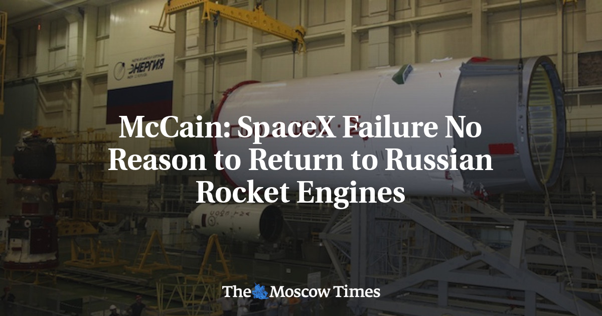 Kegagalan SpaceX Tidak ada alasan untuk kembali ke motor roket Rusia