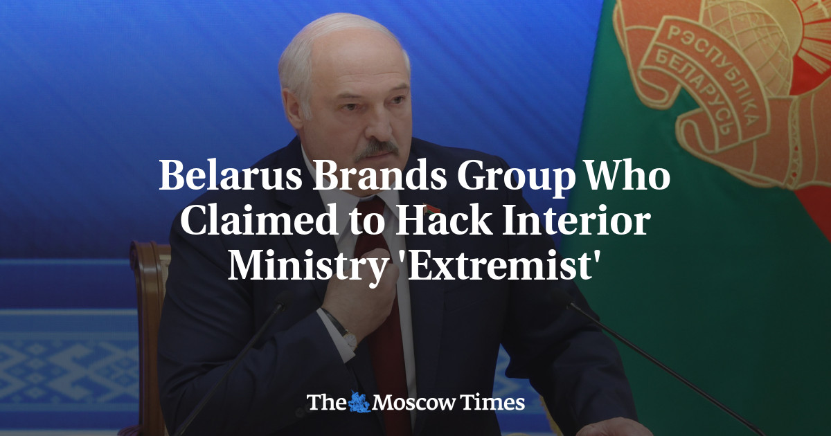 Belarus Brands Group yang mengklaim meretas ‘ekstremis’ Kementerian Dalam Negeri