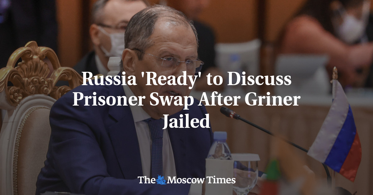 Russia ‘Ready’ to Discuss Prisoner Swap After Griner Jailed