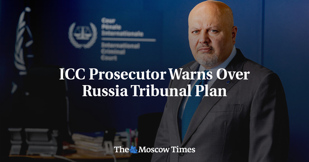 ICC Prosecutor Warns Over Russia Tribunal Plan - The Moscow Times