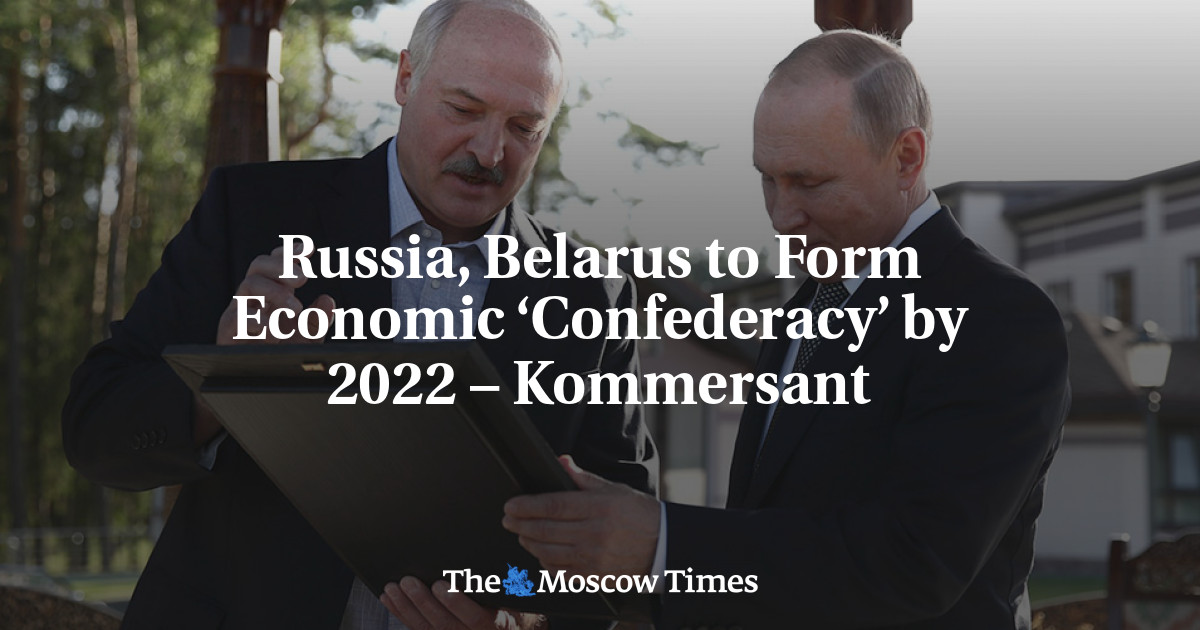 Rusia dan Belarusia akan membentuk ‘konfederasi’ ekonomi pada tahun 2022 – Kommersant