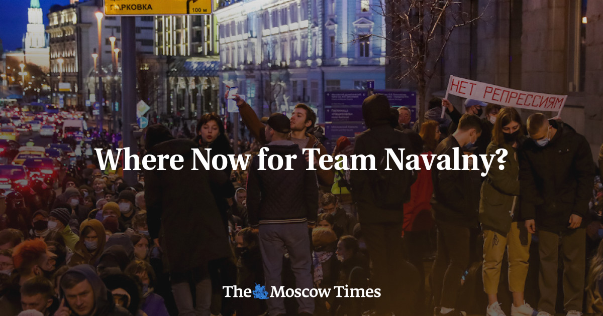 Di mana sekarang untuk tim Navalny?