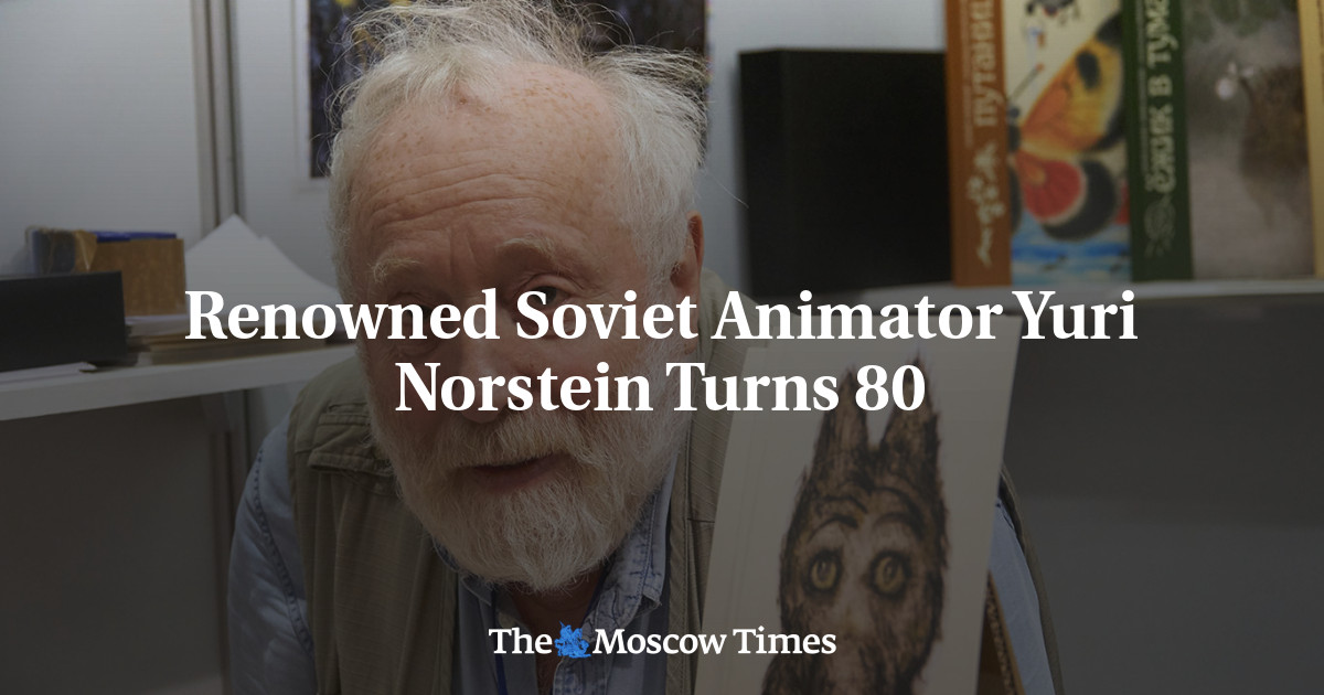 Animator terkenal Soviet Yuri Norstein berusia 80 tahun