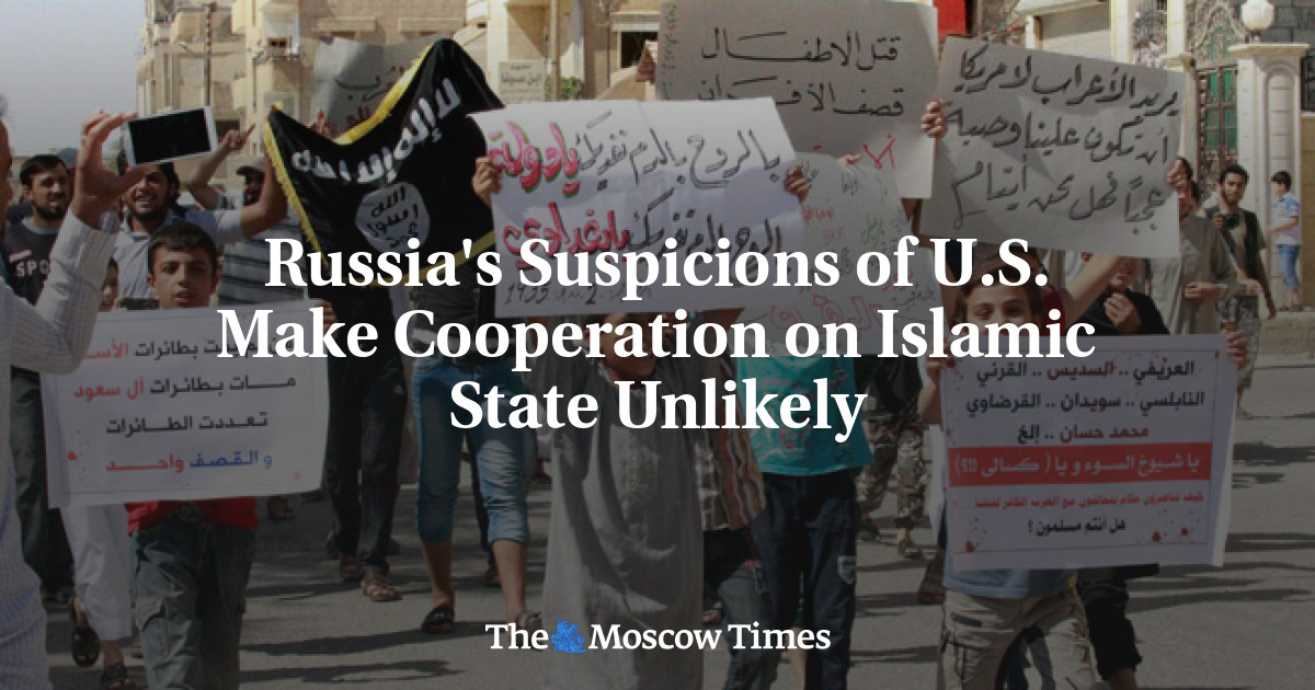 Kecurigaan Rusia terhadap AS membuat kerja sama dengan ISIS tidak mungkin terjadi
