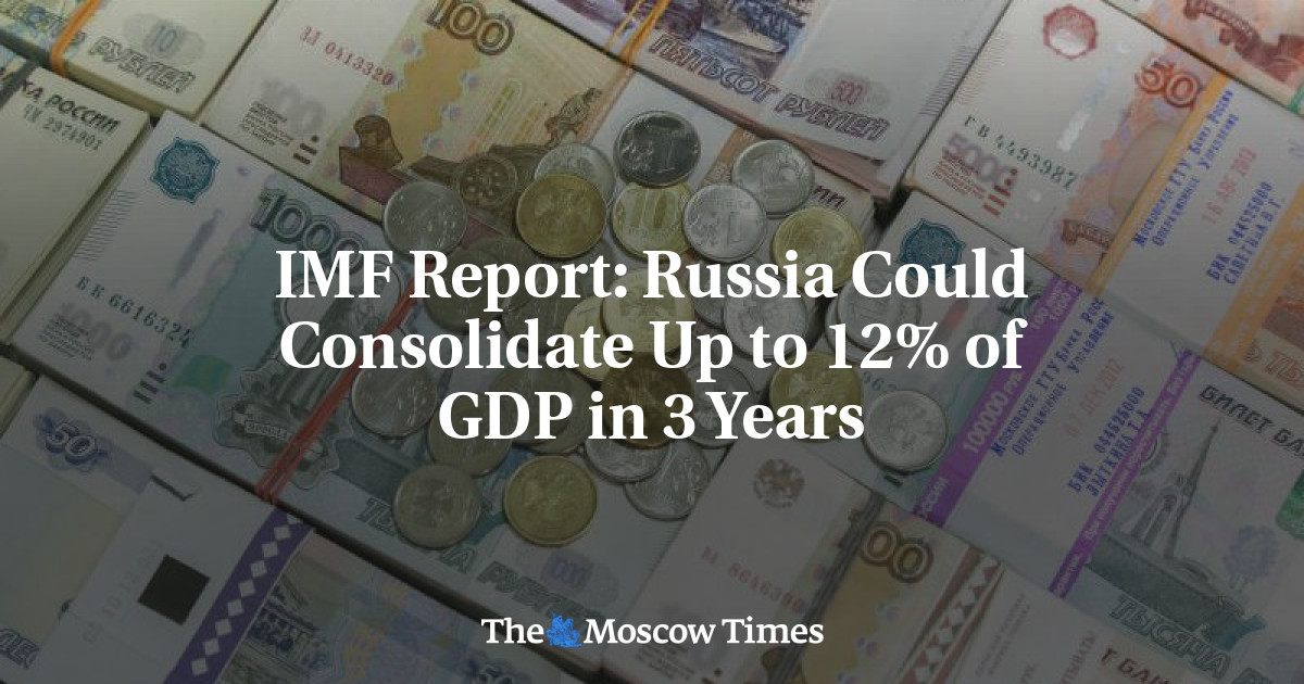 Rusia dapat mengkonsolidasikan hingga 12% dari PDB dalam 3 tahun