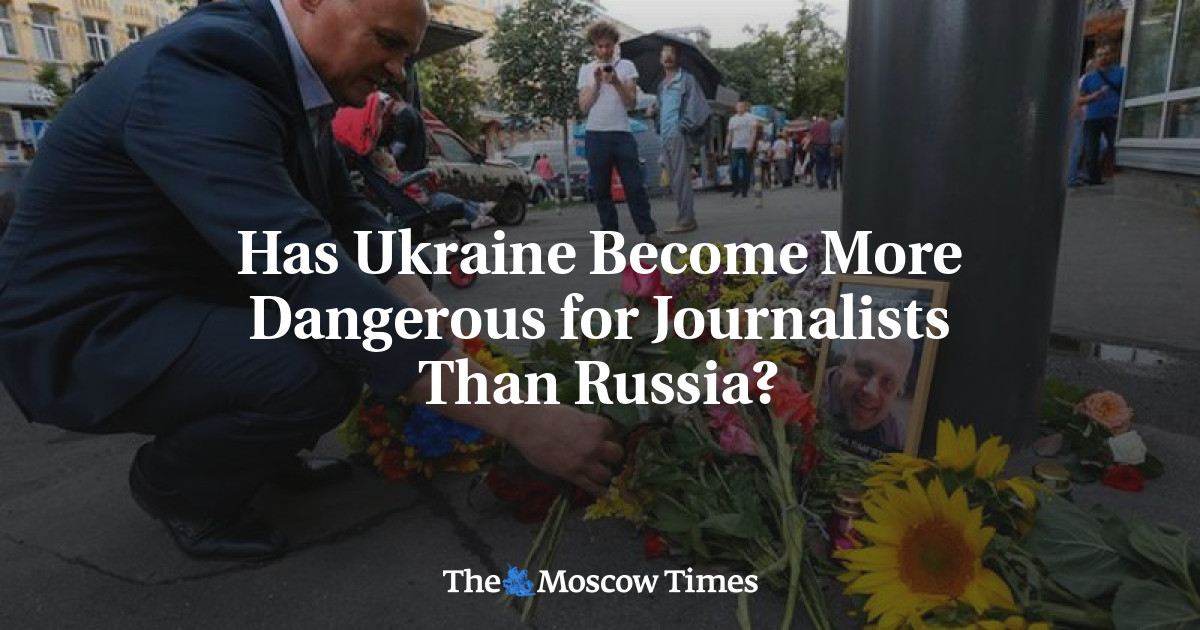 Apakah Ukraina menjadi lebih berbahaya bagi jurnalis daripada Rusia?