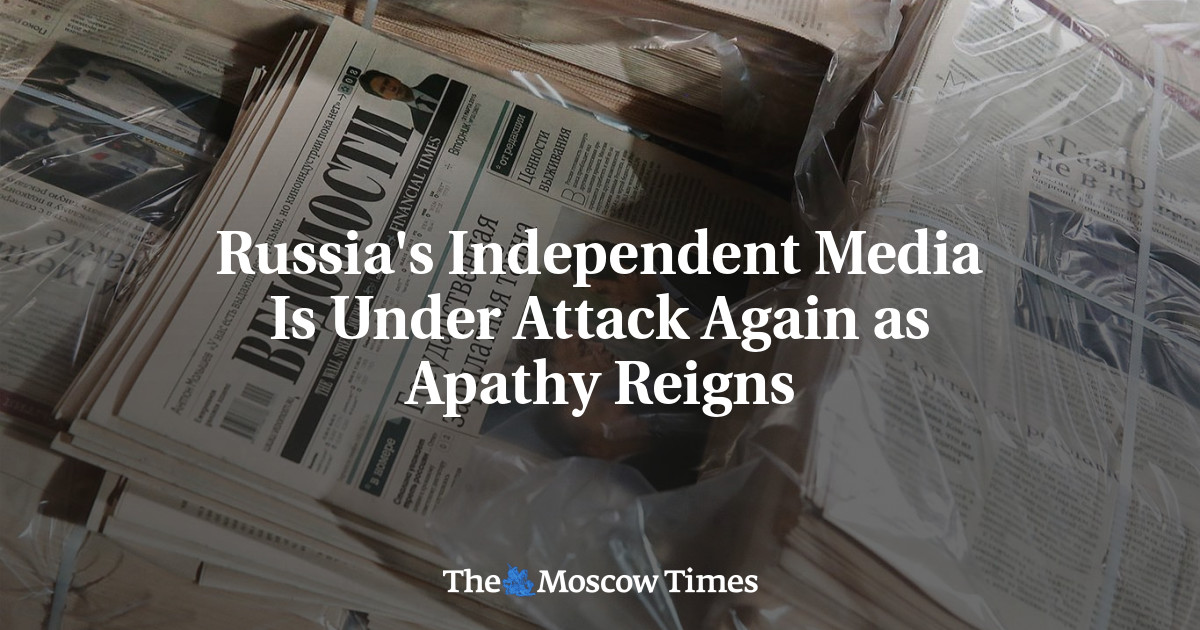 Media independen Rusia diserang lagi karena sikap apatis berkuasa