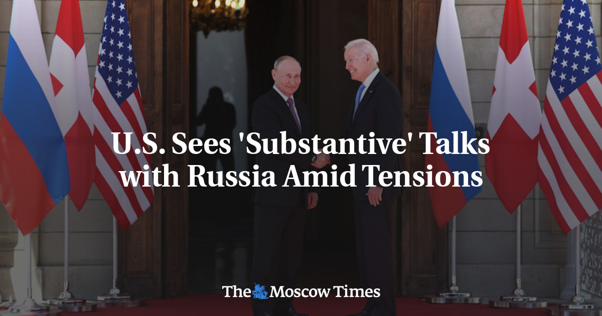 AS melihat pembicaraan ‘substansial’ dengan Rusia di tengah ketegangan