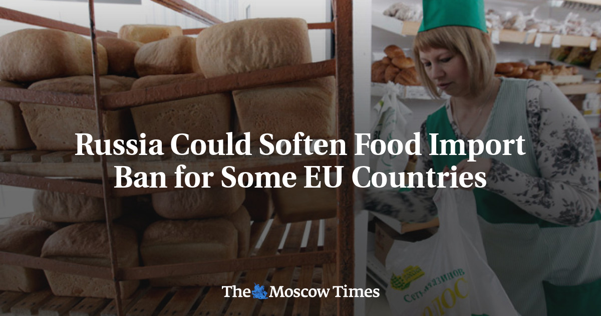 Russia Could Soften Food Import Ban For Some Eu Countries