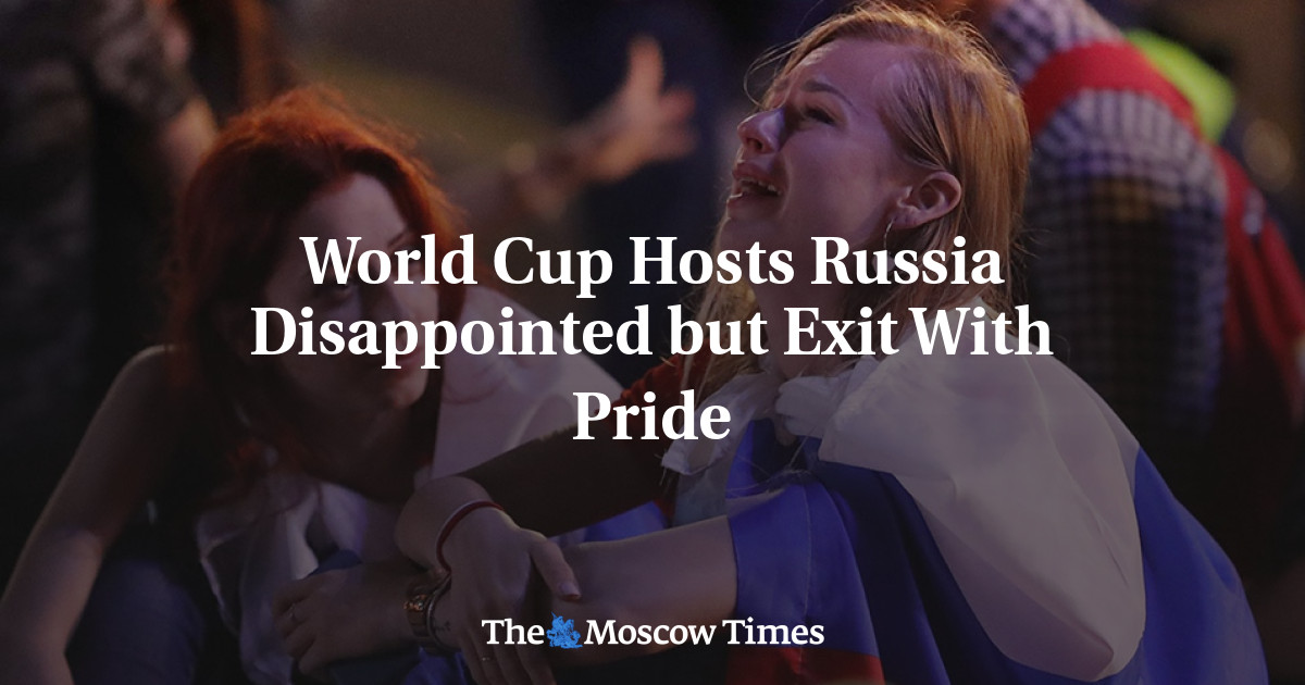 Tuan rumah Piala Dunia Rusia kecewa namun pulang dengan bangga