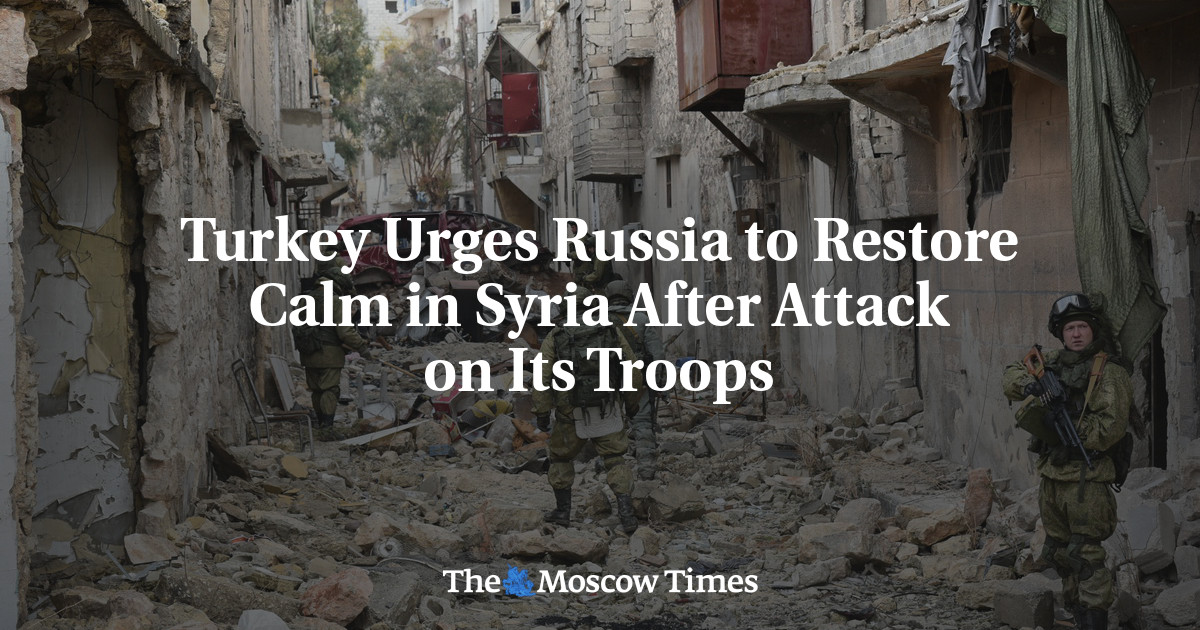 Turki mendesak Rusia untuk memulihkan ketenangan di Suriah setelah serangan terhadap pasukannya
