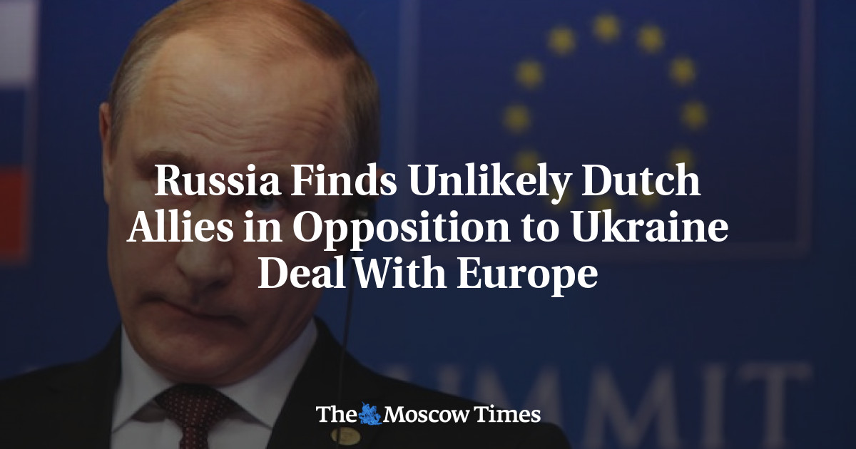 Rusia tidak menemukan sekutu Belanda yang menentang kesepakatan Ukraina dengan Eropa