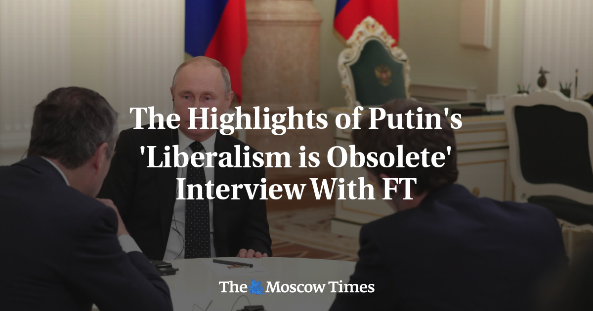 Sorotan dari wawancara ‘Liberalisme sudah usang’ Putin dengan FT