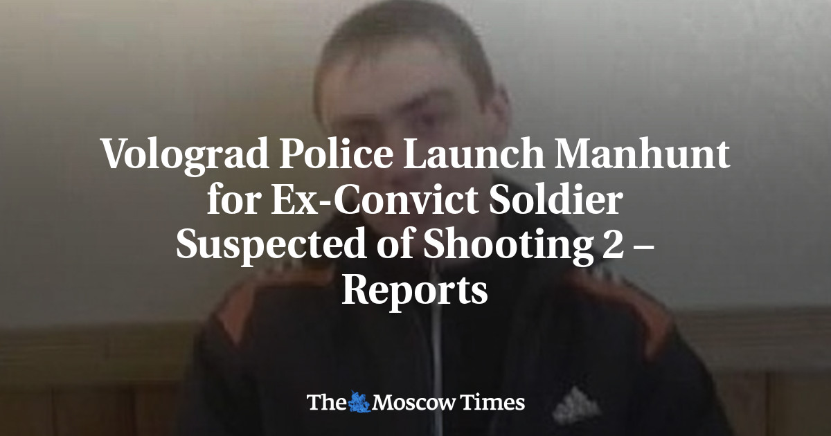Volograd Police Launch Manhunt for Ex-Convict Soldier Suspected of Shooting 2 – Reports