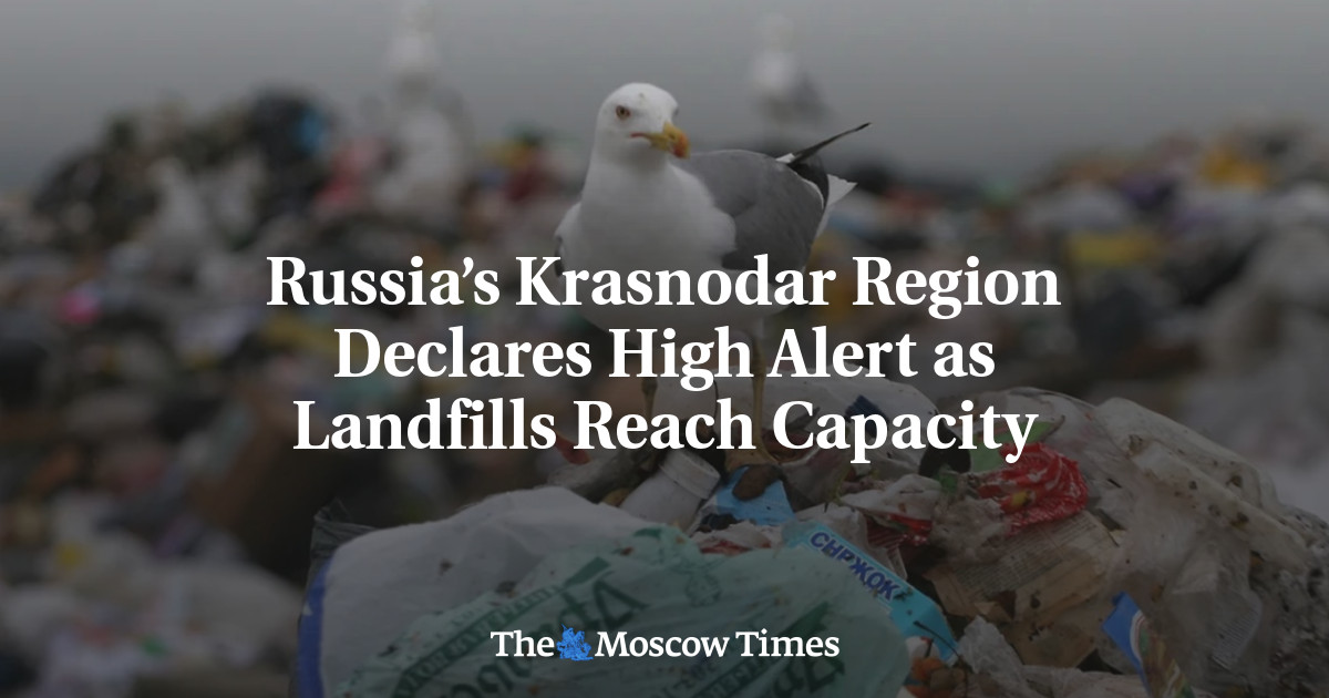 Russia’s Krasnodar Region Declares High Alert as Landfills Reach Capacity