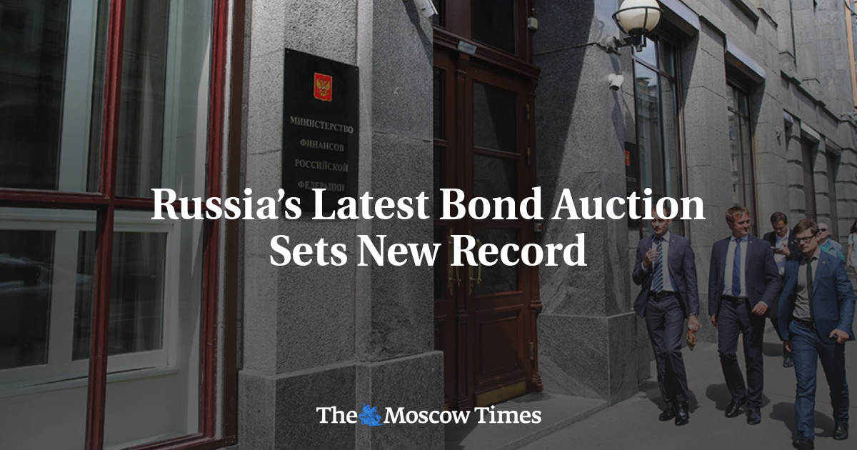 Lelang obligasi terbaru Rusia mencetak rekor baru