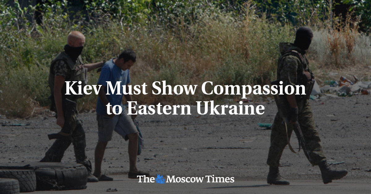 Kiev harus menunjukkan belas kasihan kepada Ukraina Timur