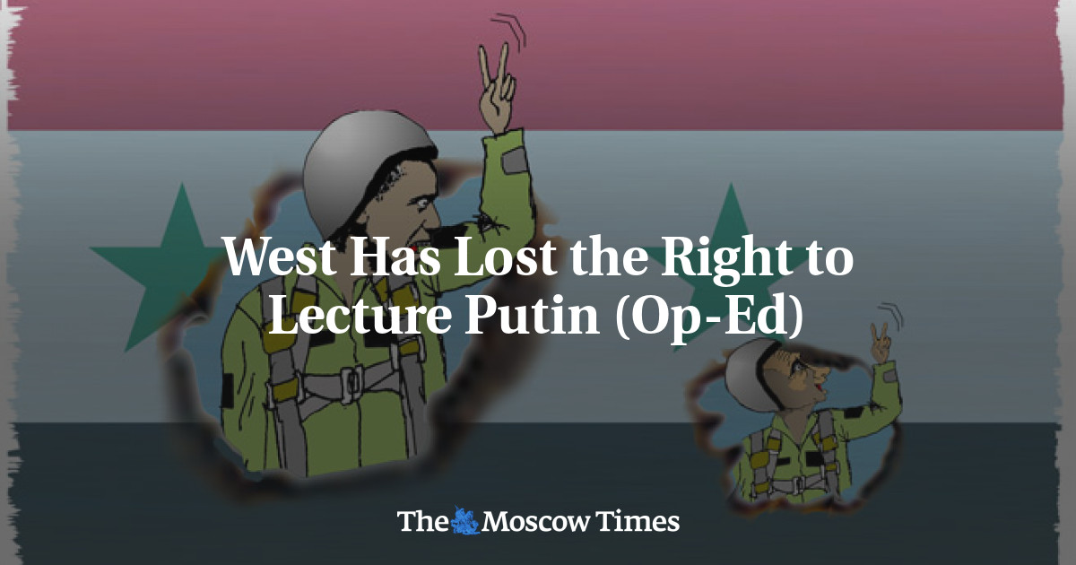 West kehilangan hak untuk menguliahi Putin (Op-ed)