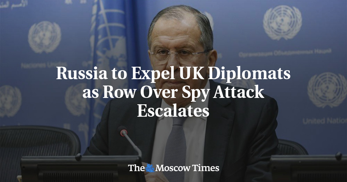 Rusia akan mengusir diplomat Inggris karena perselisihan atas serangan mata-mata meningkat